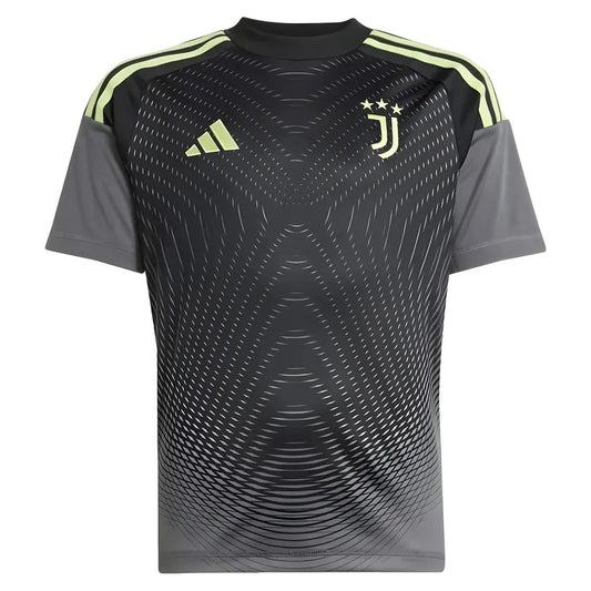2025-2026 Juventus Home Goalkeeper Shirt (Grey) - Kids_1
