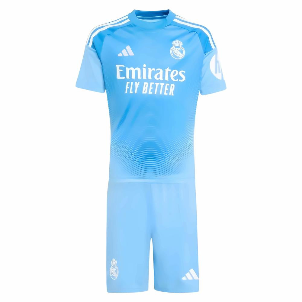 2025-2026 Real Madrid Home Youth Goalkeeper Kit_3
