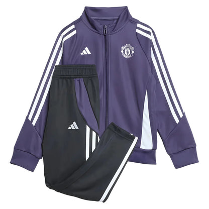 2025-2026 Man Utd Tracksuit (Aurora Plum) - Infants_3