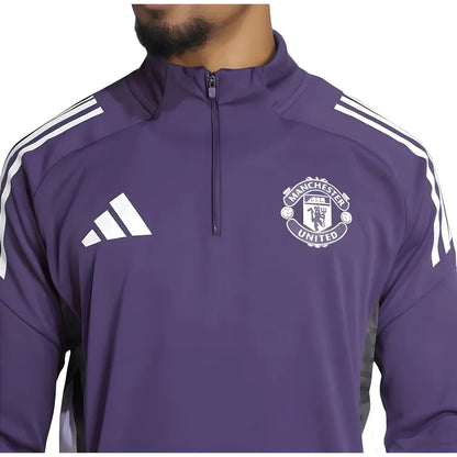 2025-2026 Man Utd Training Top (Aurora Plum)_3
