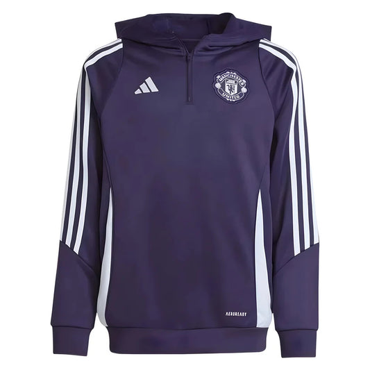 2025-2026 Man Utd Training Hoody (Aurora Plum) - Kids_1