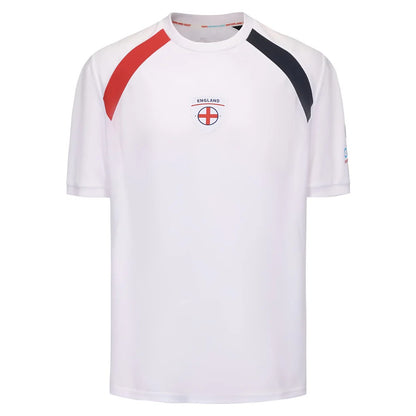 2025 England WEC Poly T-Shirt (White) - Mens_2