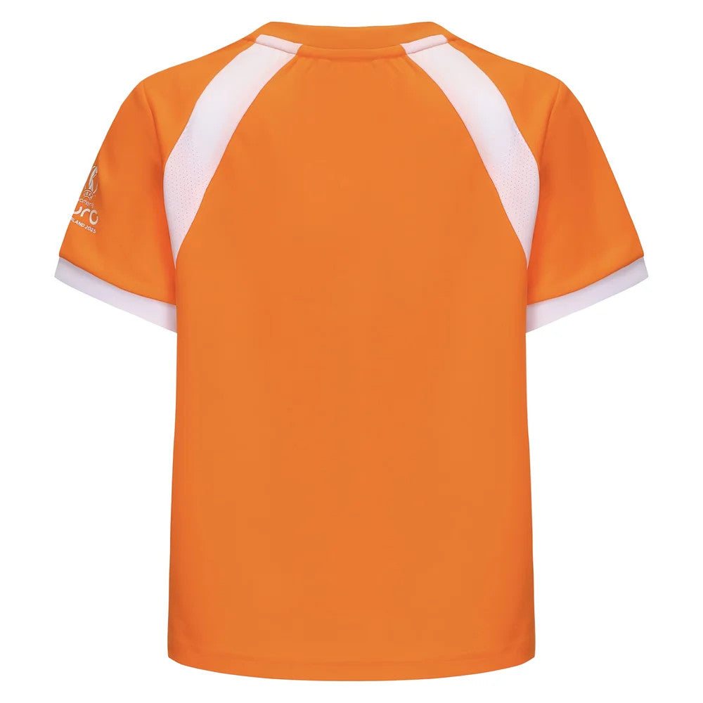 2025 Netherlands WEC Poly T-shirt (Orange) - Kids_2