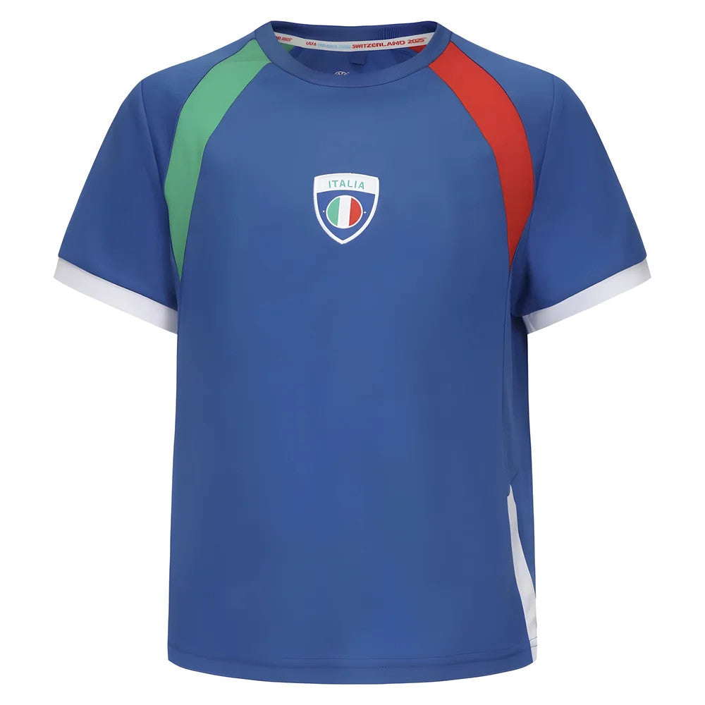 2025 Italy WEC Poly T-shirt (Blue) - Kids_2
