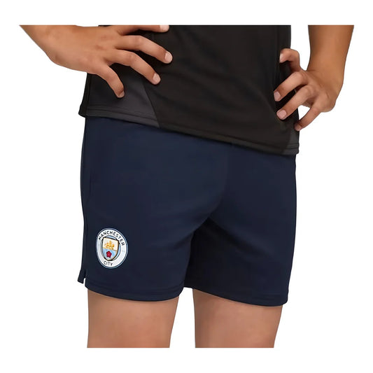 2025-2026 Man City Training Short w/pockets (Navy) - Kids_1