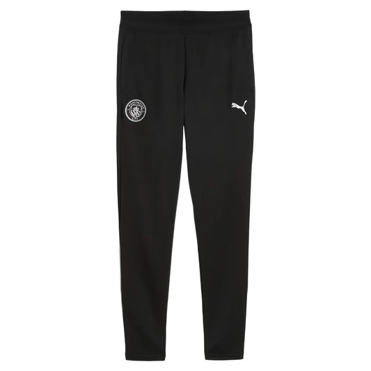 2025-2026 Man City Training Pants w/pockets (Black) - Kids_1