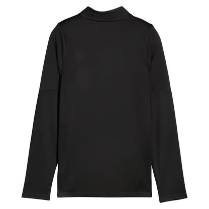 2025-2026 Man City Training 1/4 Zip Top (Black) - Kids_1