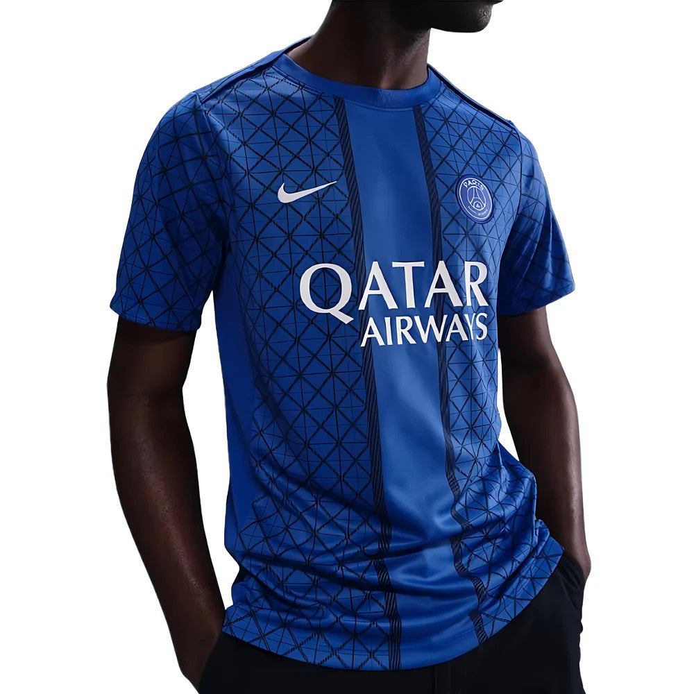 2025-2026 PSG Academy Pro Home Pre Match Shirt (Royal)_2