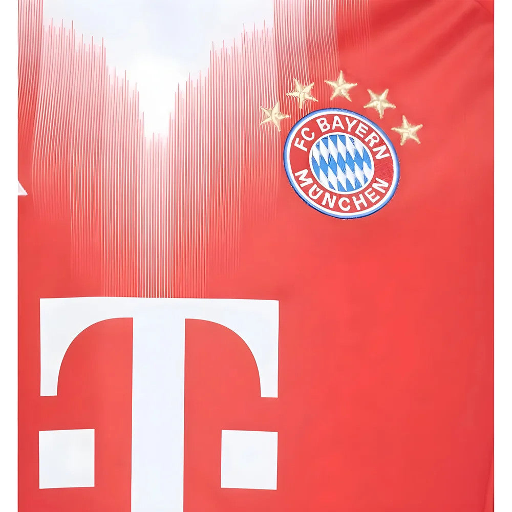 2025-2026 Bayern Munich Long Sleeve Home Shirt (Kids)_2