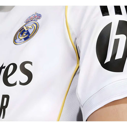 2025-2026 Real Madrid Home Shirt (Kids) (Mbappe 10)_5