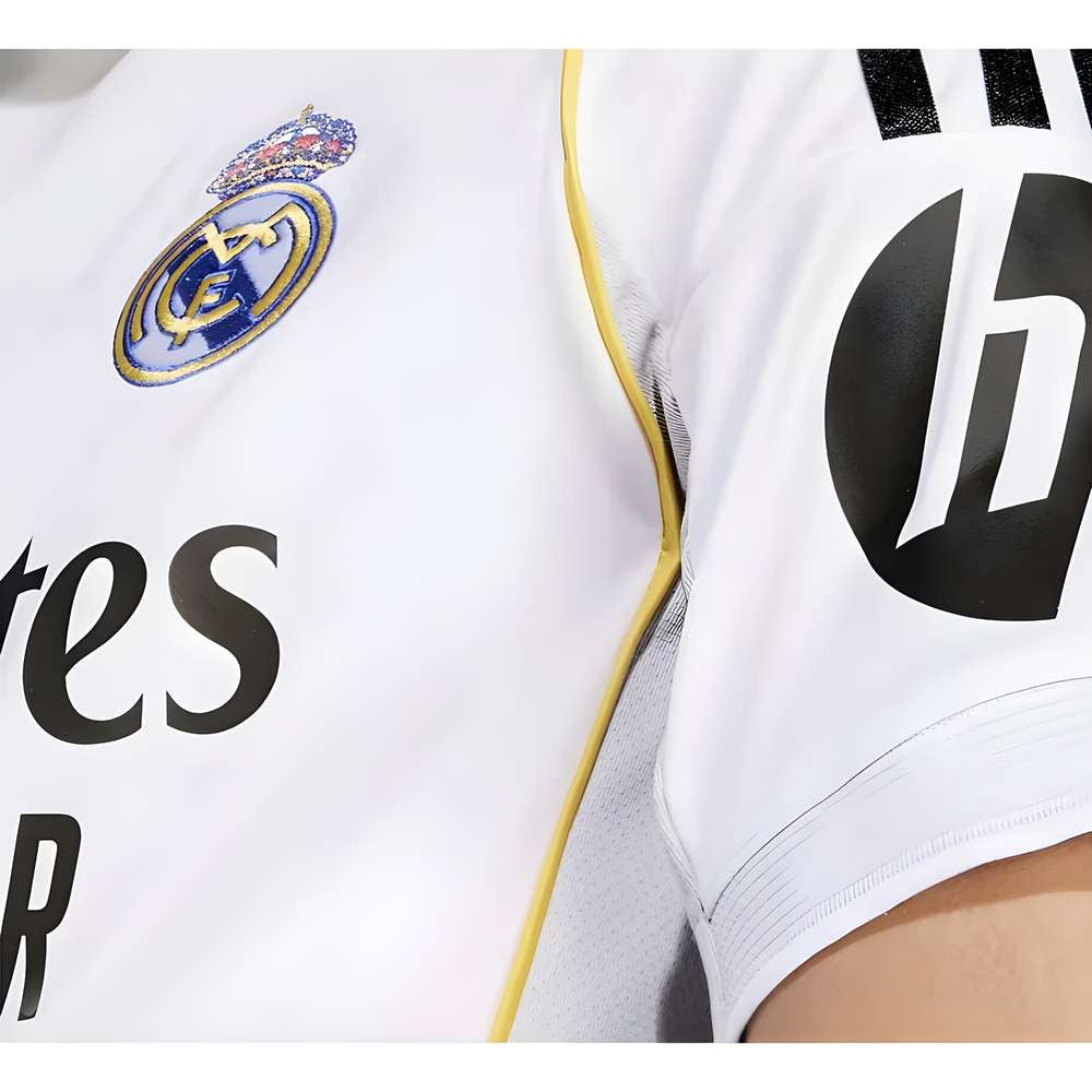 2025-2026 Real Madrid Home Shirt (Kids) (Ronaldo 7)_4
