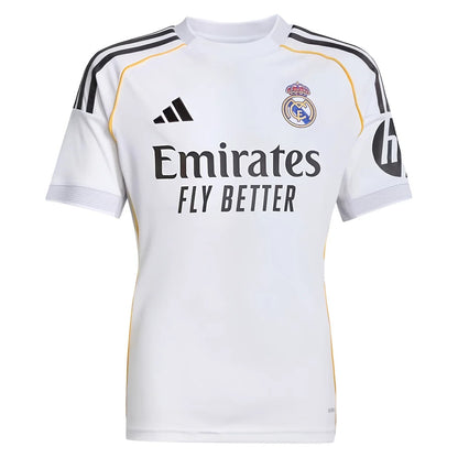 2025-2026 Real Madrid Home Shirt (Kids) (Mbappe 10)_5