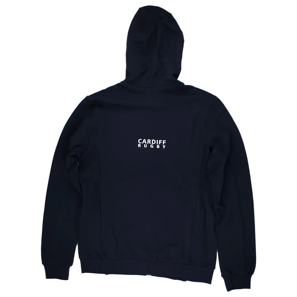 2024-2025 Cardiff Rugby Travel Full Zip Hoodie (Navy)_1