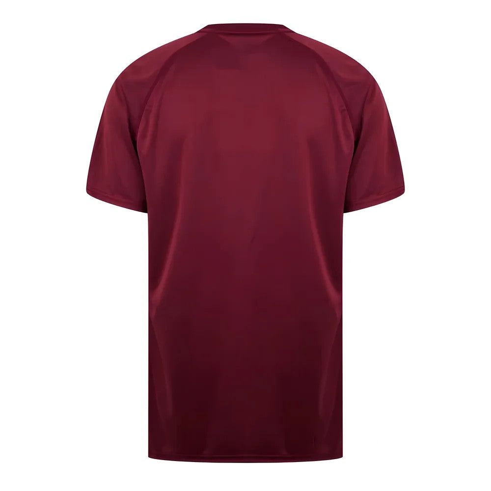 West Ham United Poly T-Shirt (Claret/Blue)_1
