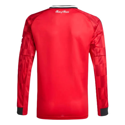 2025-2026 Man Utd Long Sleeve Home Shirt (Kids) (B.Fernandes 8)_3