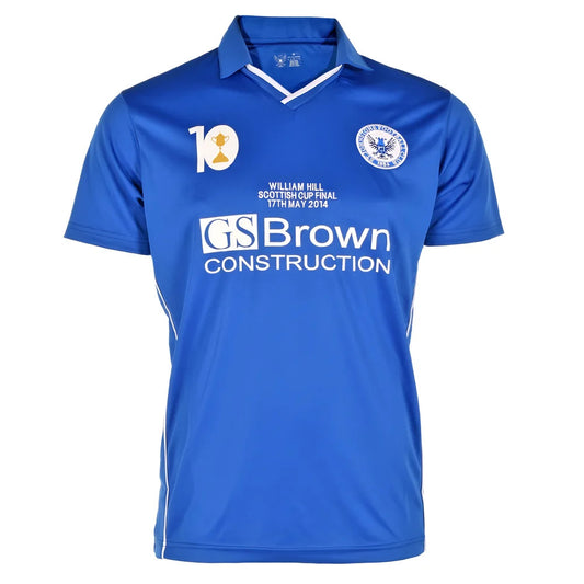 St Johnstone Scottish Cup 10th Anniversary Retro Shirt_0