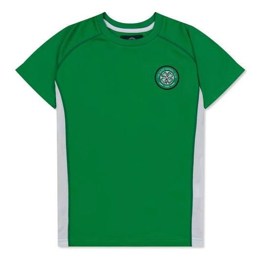 Celtic Poly T-shirt (Green/White) - Kids_0