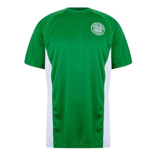Celtic Poly T-shirt (Green/White)_0