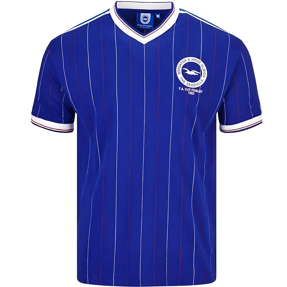 Score Draw Brighton and Hove Albion 1983 FA Cup Final Shirt_0
