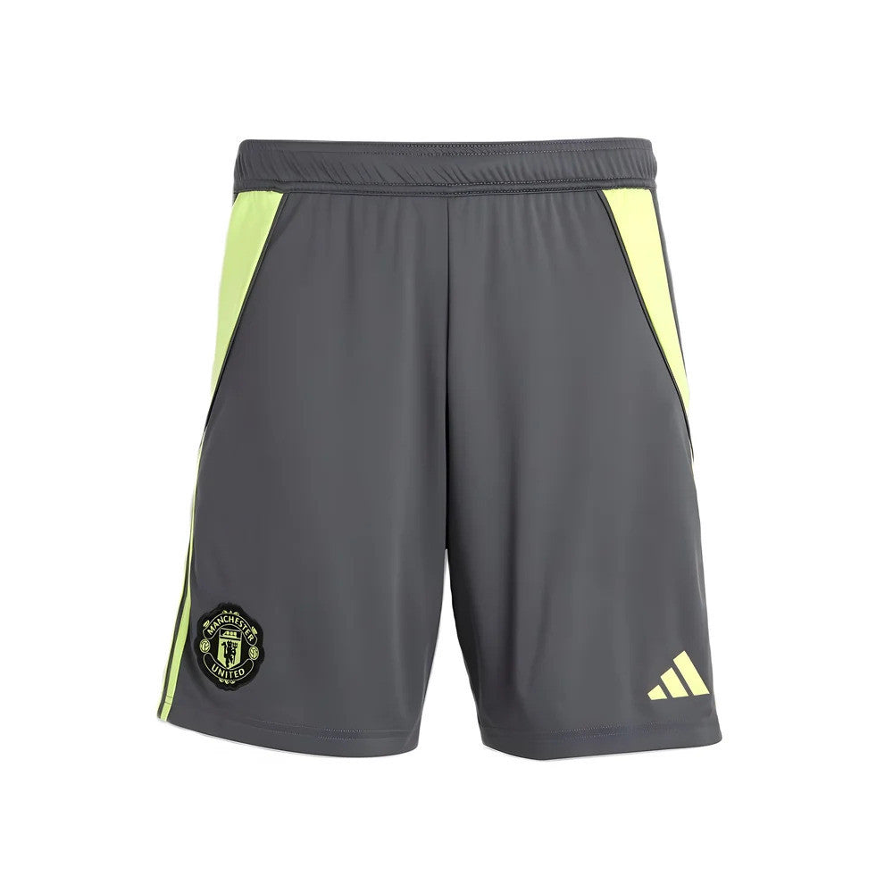 2025-2026 Man Utd Home Goalkeeper Shorts (Grey) - Kids_1