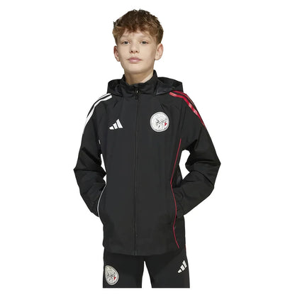2025-2026 Ajax Allweather Jacket (Black) - Kids_1