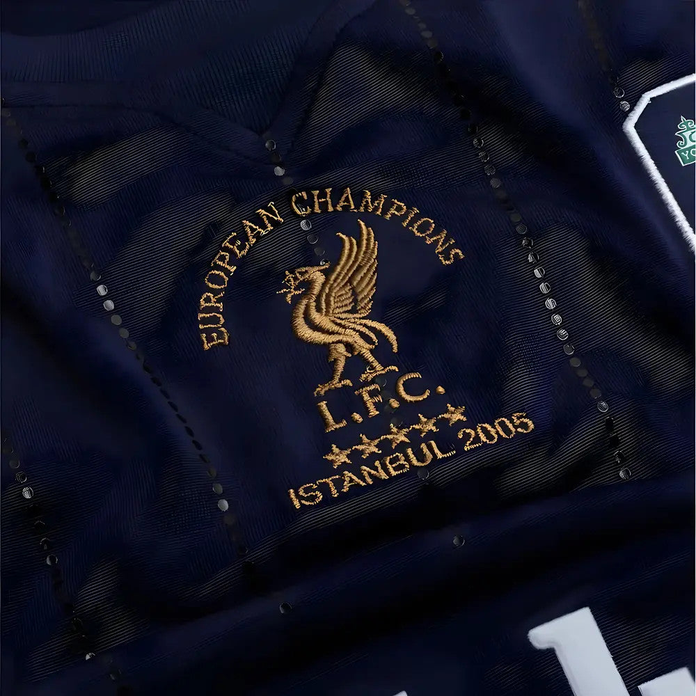 Liverpool Retro 2005 Istanbul Long Sleeve Goalkeeper Jersey_3