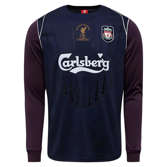 Liverpool Retro 2005 Istanbul Long Sleeve Goalkeeper Jersey_0