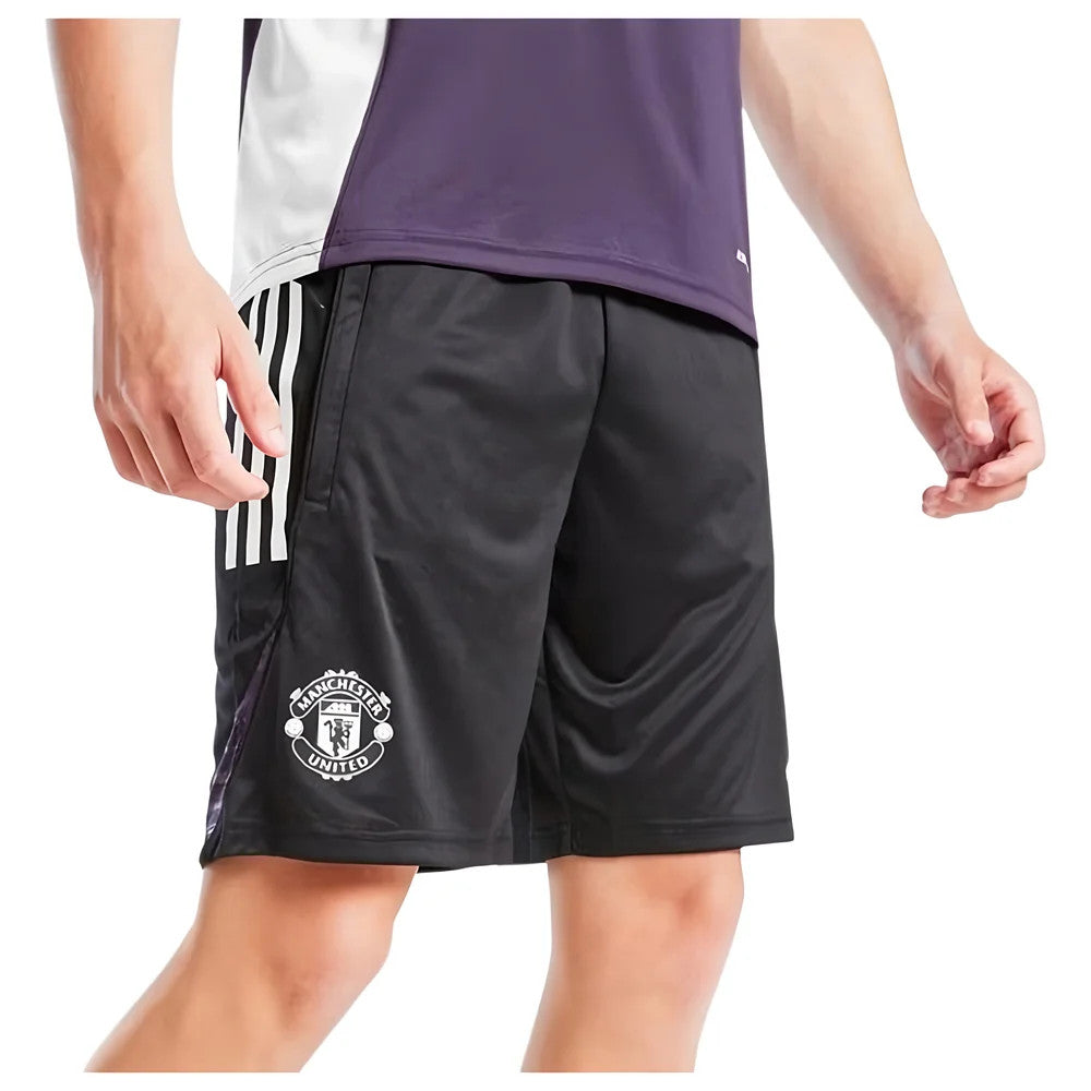 2025-2026 Man Utd Training Shorts (Black) - Kids_3