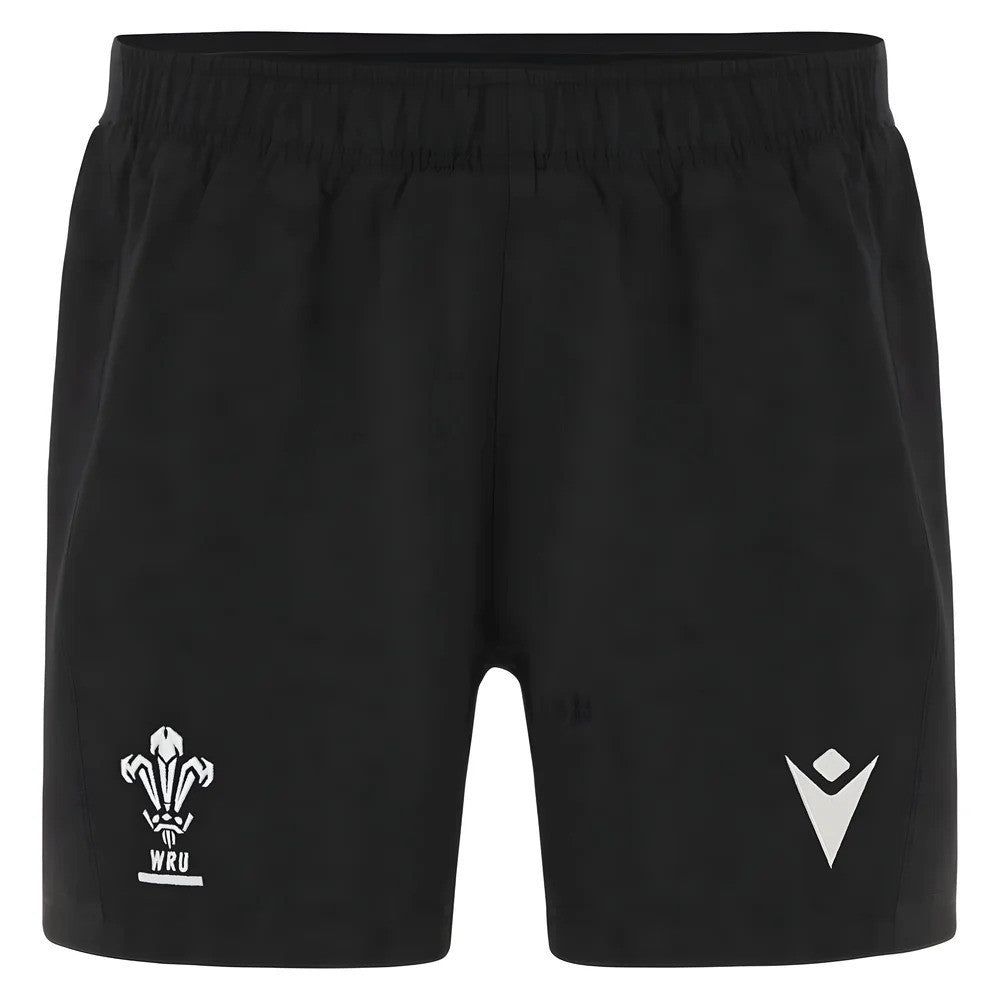 2025-2026 Wales Rugby Training Shorts (Black)_3