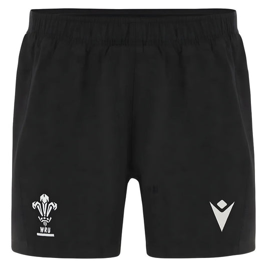 2025-2026 Wales Rugby Training Shorts (Black)_3