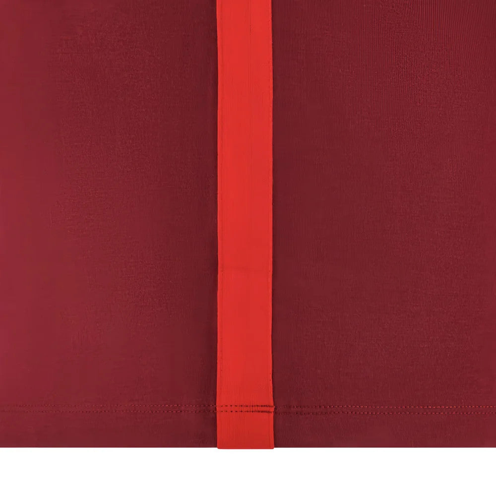 2025-2026 Wales WRU Rugby Travel Cotton Tee (Deep Red)_3