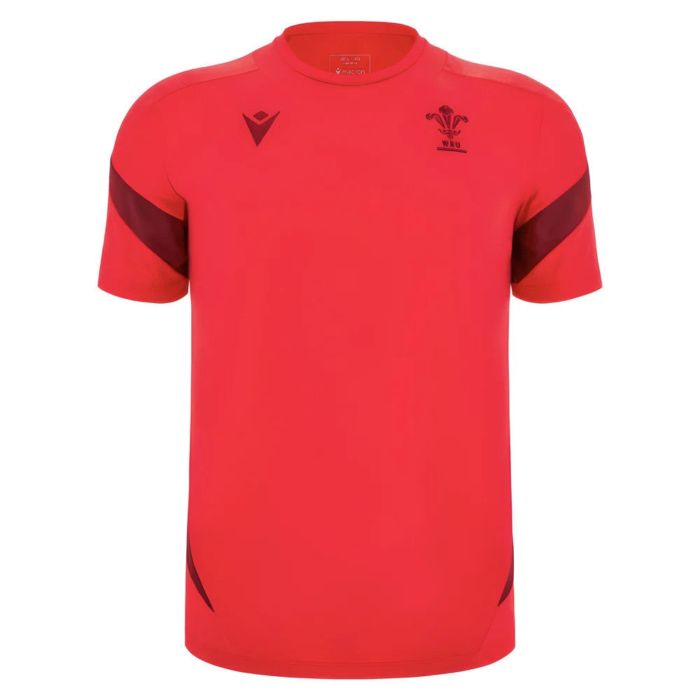 2025-2026 Wales WRU Player Training Shirt (Red) - Kids_3