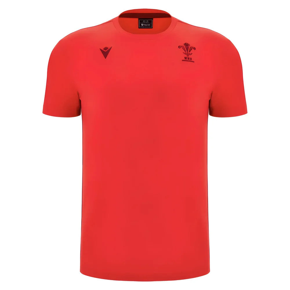 2025-2026 Wales WRU Travel Cotton Tee (Red) - Kids_3