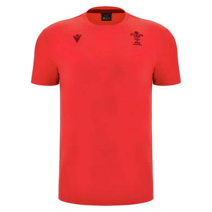 2025-2026 Wales WRU Travel Cotton Tee (Red) - Kids_3