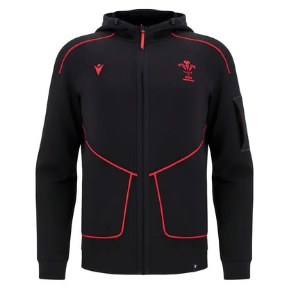 2025-2026 Wales WRU Ath Travel Tech Hoody (Black)_3