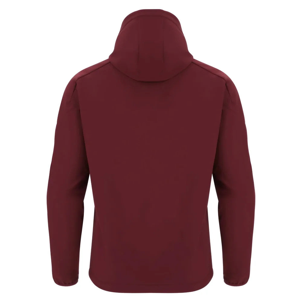 2025-2026 Wales WRU Rugby Travel Softshell Jacket (Deep Red)_3