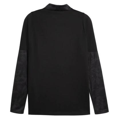 2025-2026 AC Milan Training 1/4 Zip Top (Black)_1