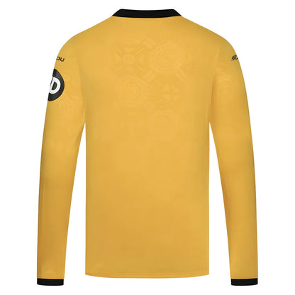 2025-2026 Wolves Long Sleeve Home Shirt_3
