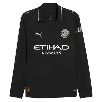 2025-2026 Man City Authentic Long Sleeve Away Shirt_1