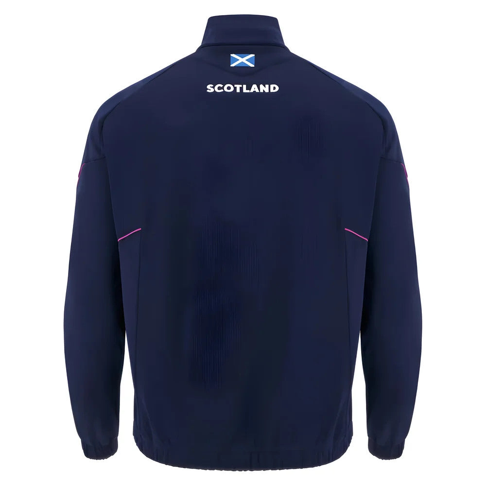 2025-2026 Scotland Rugby Travel Full Zip 3D Hoody (Navy)_3