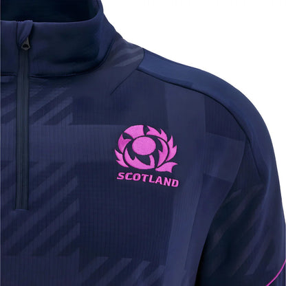 2025-2026 Scotland Rugby Travel Full Zip 3D Hoody (Navy)_3
