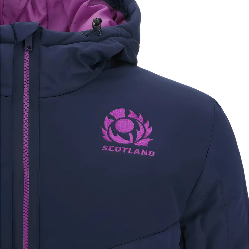 2025-2026 Scotland Rugby Parka Padded Jacket (Navy)_3