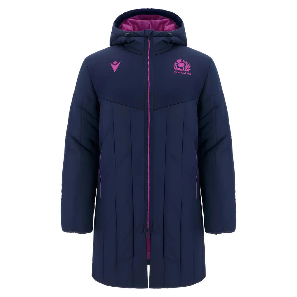 2025-2026 Scotland Rugby Parka Padded Jacket (Navy)_3