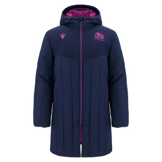2025-2026 Scotland Rugby Parka Padded Jacket (Navy)_3