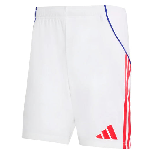 2025-2026 Olympique Lyon Home Shorts (White)_2