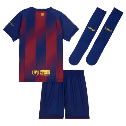 2025-2026 Barcelona Home Mini Kit (Lamine Yamal 10)_3