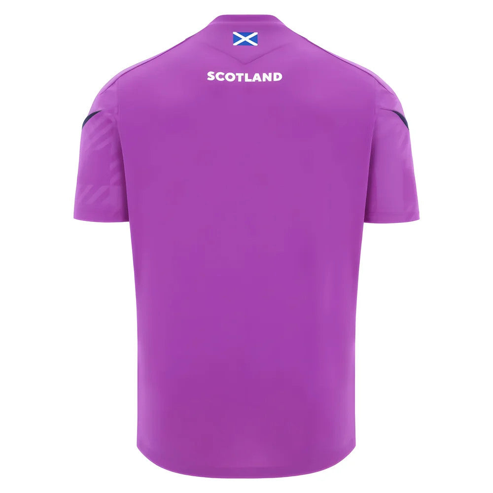 2025-2026 Scotland Rugby Training Poly Shirt (Purple) - Kids_2