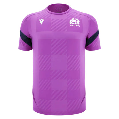 2025-2026 Scotland Rugby Training Poly Shirt (Purple) - Kids_2