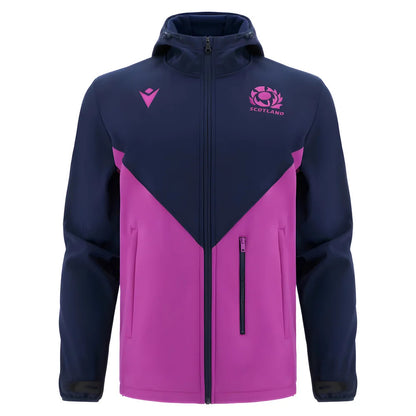 2025-2026 Scotland Rugby Softshell Jacket (Navy)_3