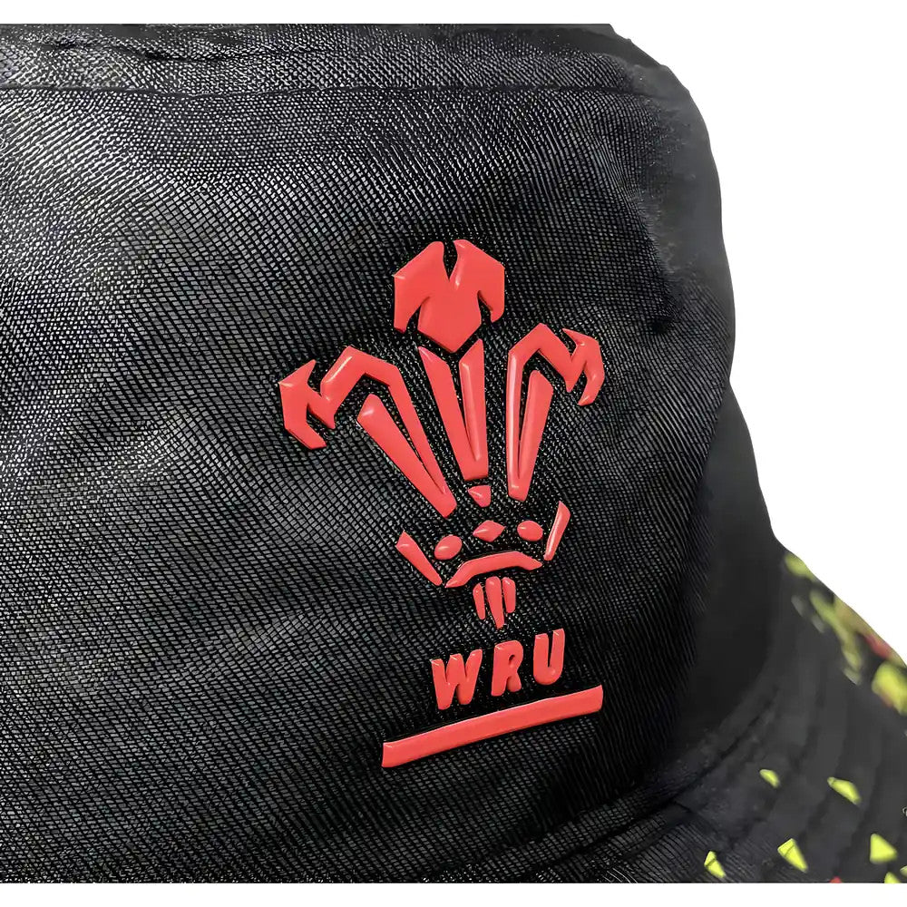 2025-2026 Wales WRU Custom Bucket Hat (Black)_3